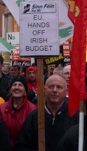 Phonsie McErlean – EU protest