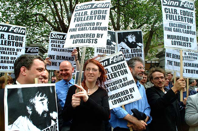 Eddie Fullerton picket