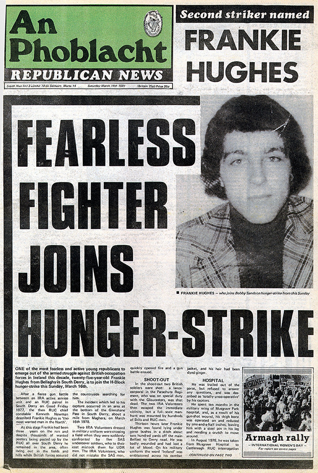 An Phoblacht/Republican News, 14 March 1981