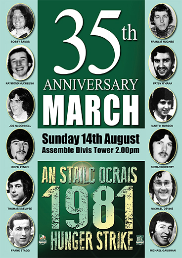 35th Hunger Strike commemoration