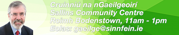 2016 Bodenstown Gaeilge event