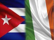 Cuba Ireland flags