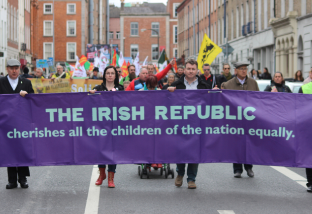 1916 Easter Rising in Dublin