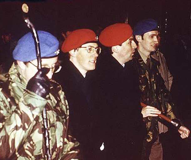 Ulster Resistance included members of the DUP leadership in military-style displays