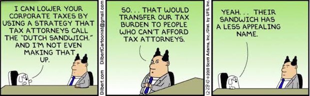 Tax justice cartoon