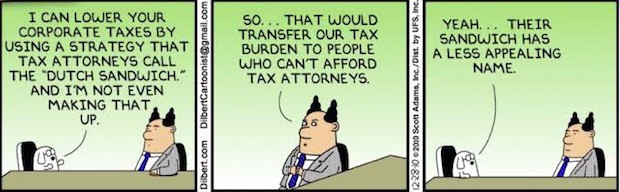 Tax justice cartoon