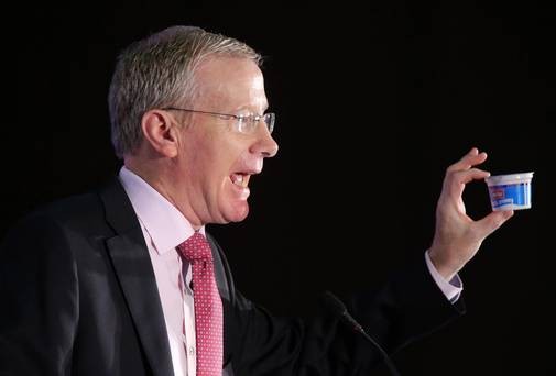 Gregory Campbell who has ruled out an Irish language act.