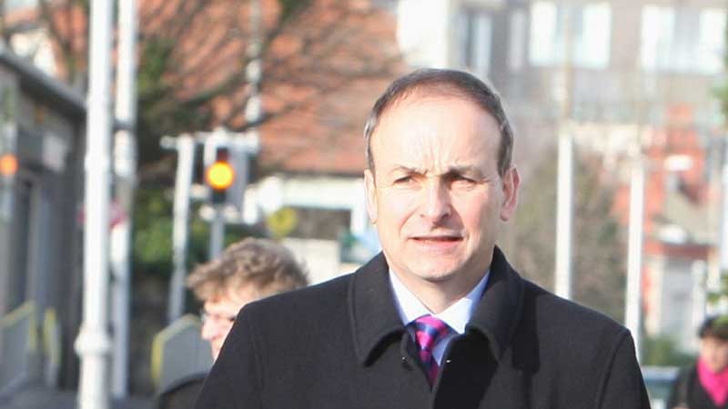 Fianna Fáil leader Micheal Martin