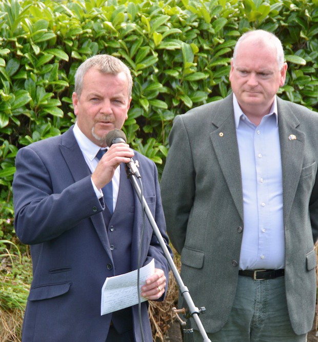 2017 Diarmuid O'Neill – Sinn Féin TD Pat Buckley and Cionnaith Ó Súilleabháin