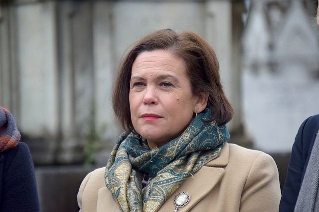 Uachtarán Sinn Féin Mary Lou McDonald TD