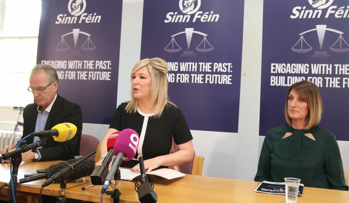 Sinn Féin launch legacy consultation response.