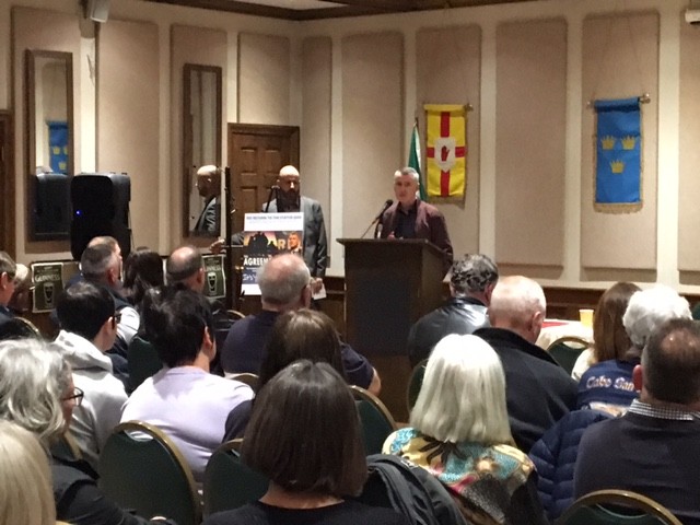 Packed meeting in San Francisco