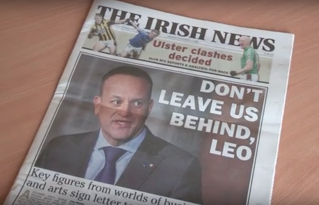 Open letter to An Taoiseach.