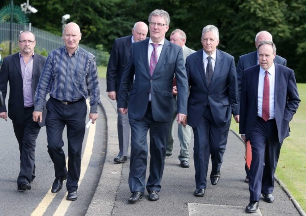 Unionist leaders.