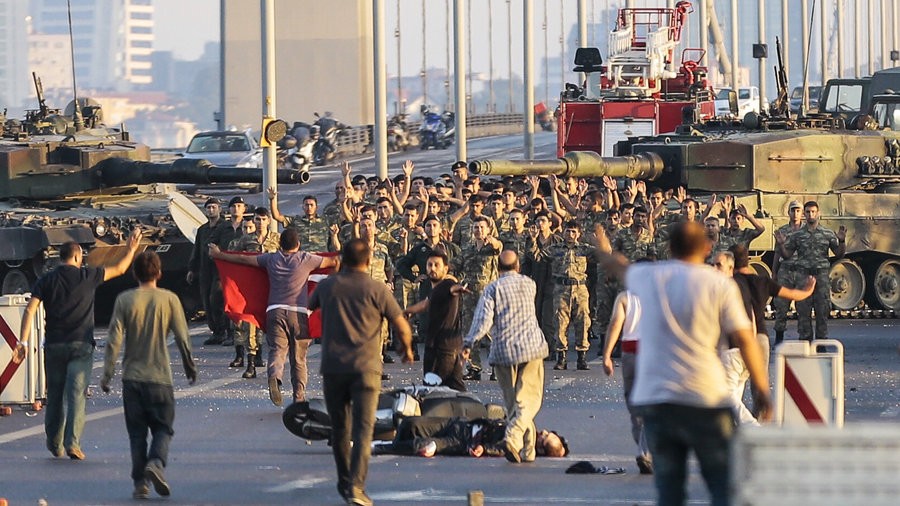 The failed coup of 2016.