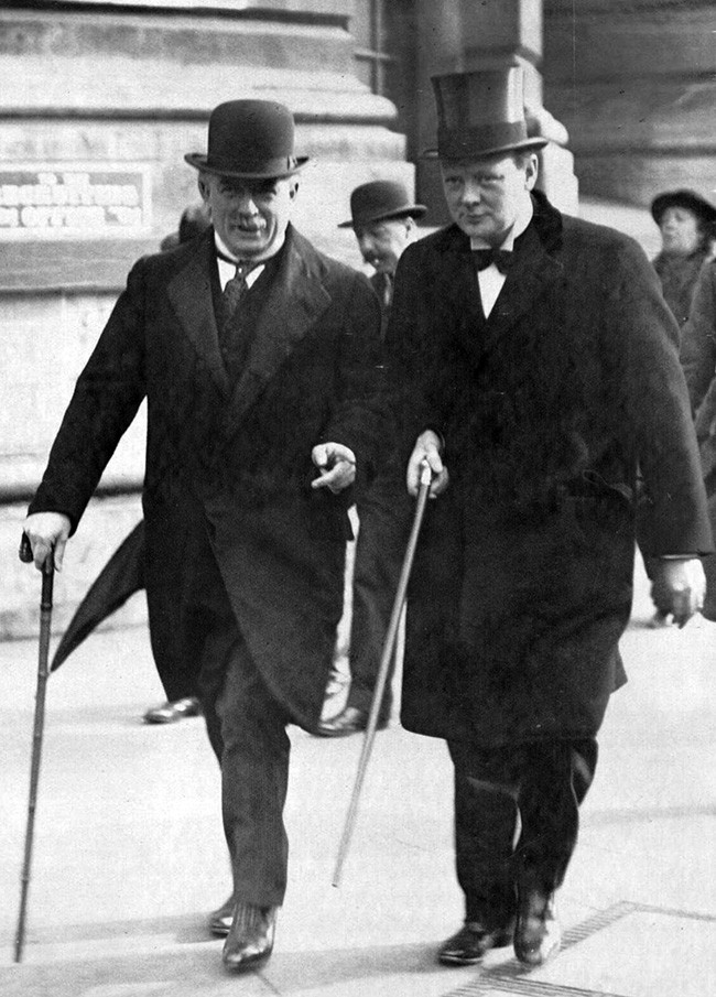Lloyd George and Churchill