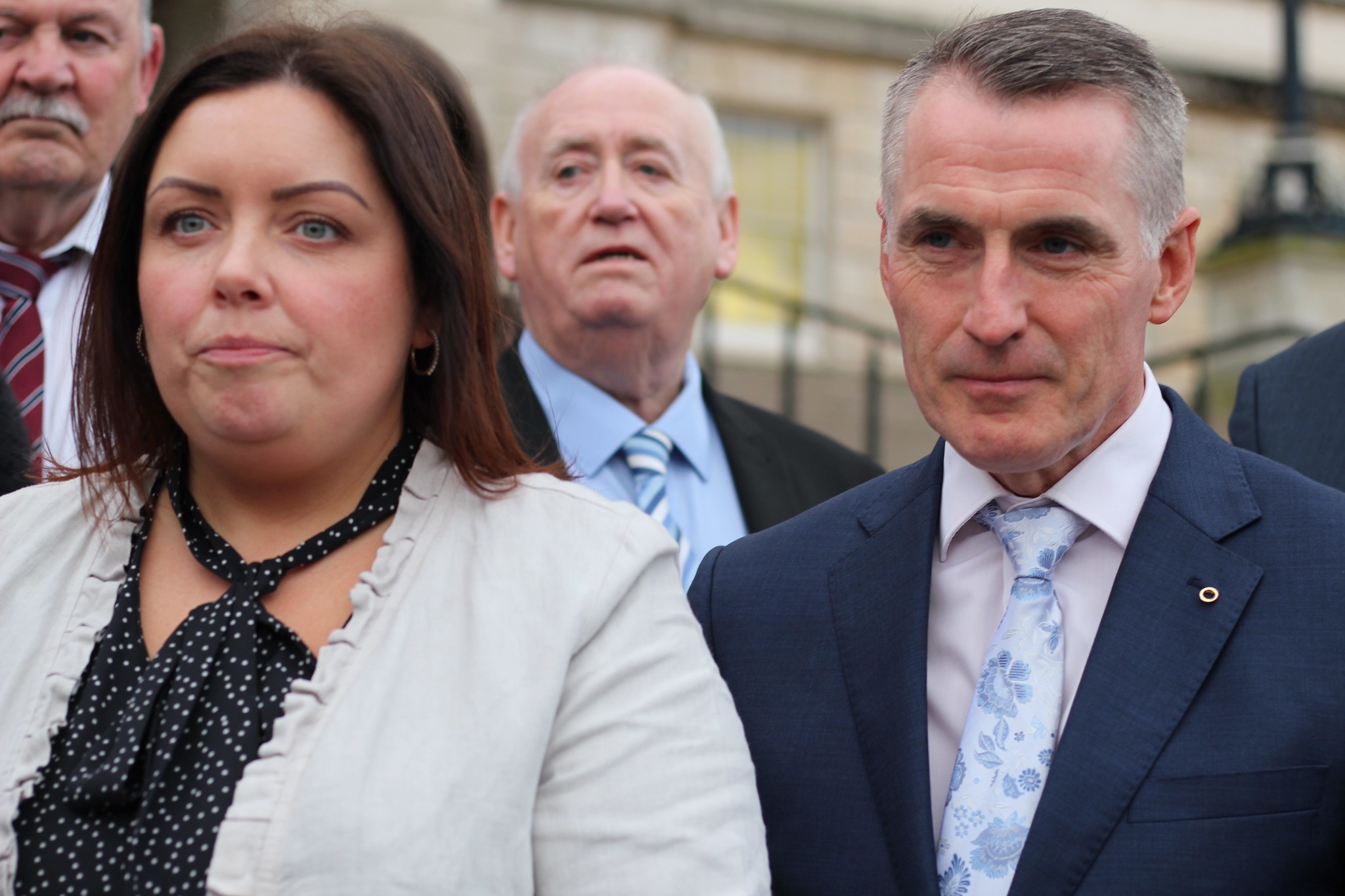 NewSinn Fein ministers Deirdre Hargey and Declan Kearney.