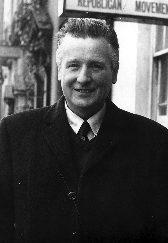 Billy McKee, a senior member of the Belfast IRA