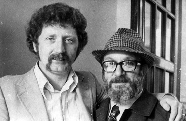 Gerry O'Hare and Eamonn Mac Thomáis