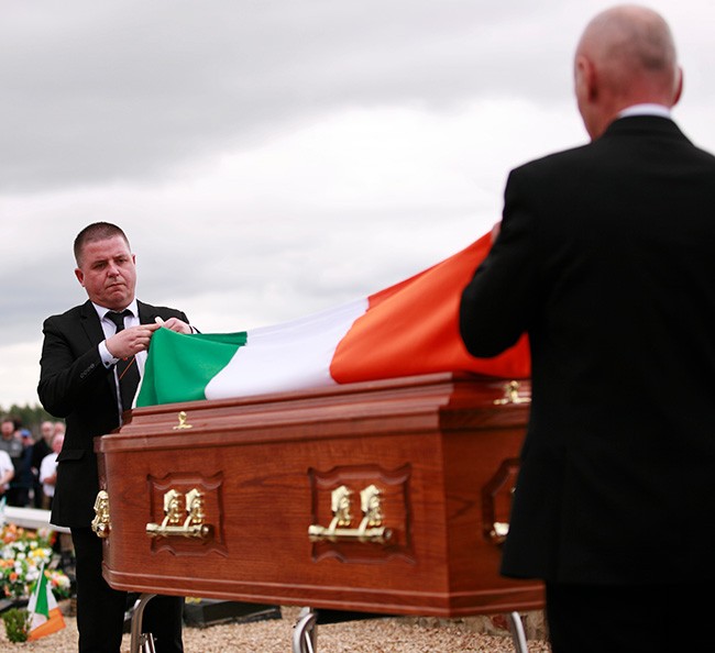 Bobby Storey funeral 1