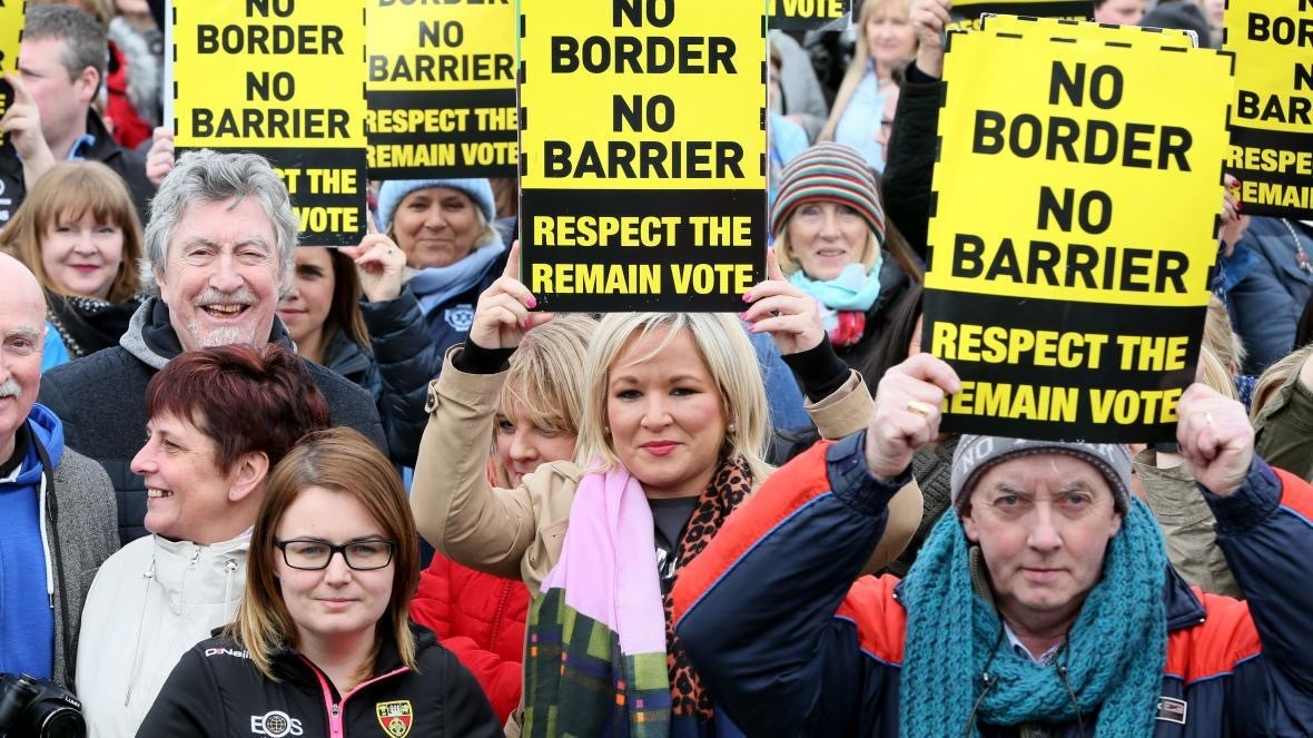Anti-Brexit protest.