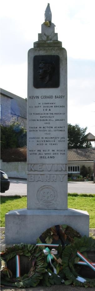 kevin_Barry_monument_Rathvilly_Carlow