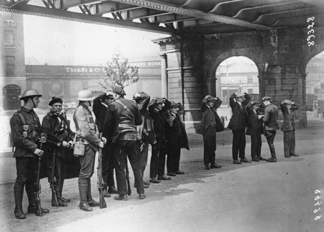 Custom House 1921 - arrests