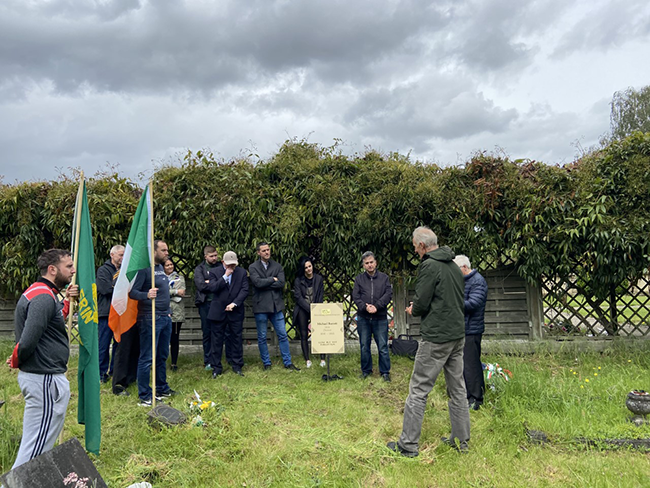 Michael Barrett and Patrick O'Donnell commemoration