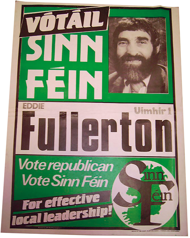 Fullerton election poster