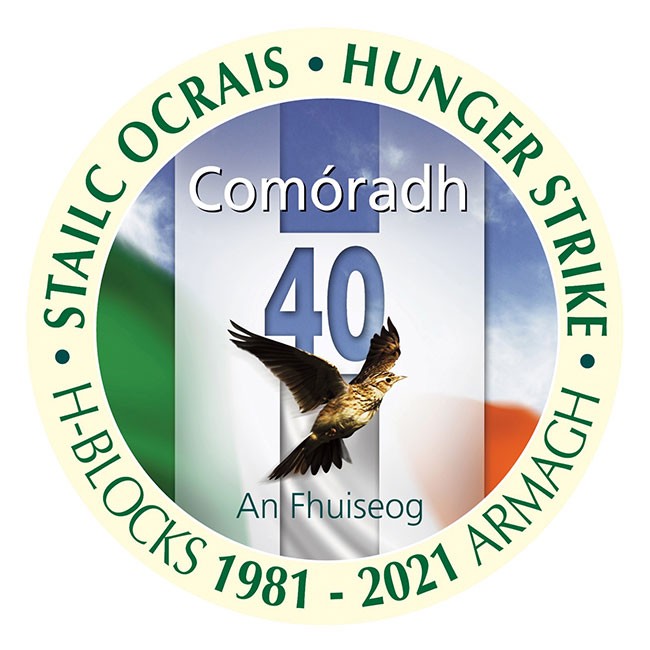 Hunger Strike 40th ann logo