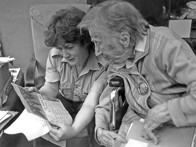 Rita O'Hare and Máire Comerford