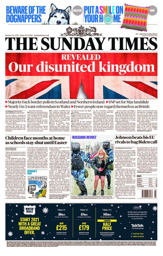 Sunday Times LucidTalk opinion poll