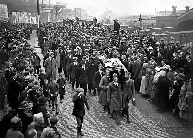 Tadhg Barry's Funeral