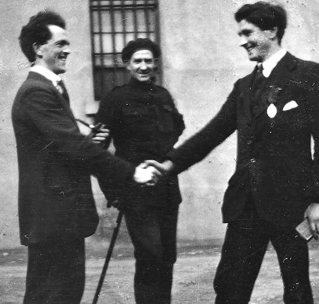 Thomas Whelan and Patrick Moran in Mountjoy before their execution