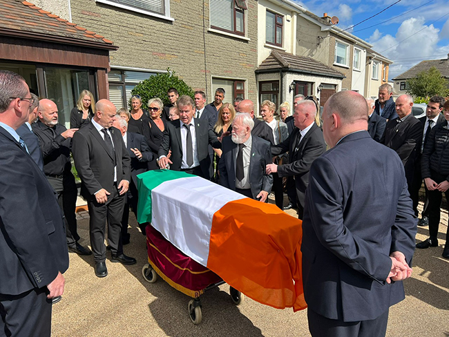 Albert Kane funeral