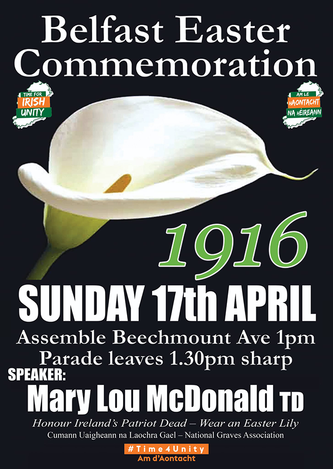 Belfast Easter 2022 poster