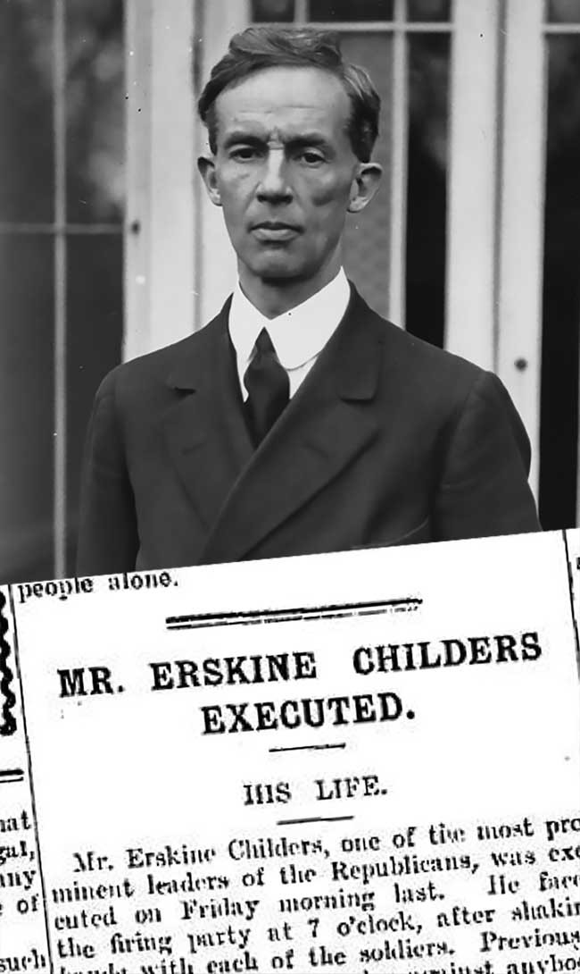 Erskine Childers ececuted