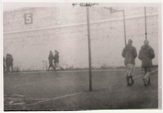 Exercise yard in Armagh