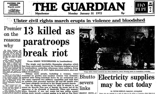 Guardian Bloody Sunday