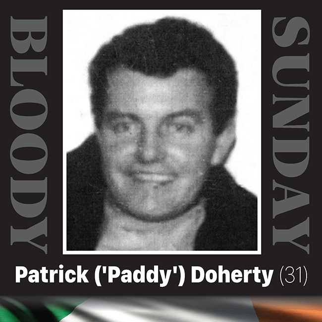 3 Patrick ('Paddy') Doherty (31)