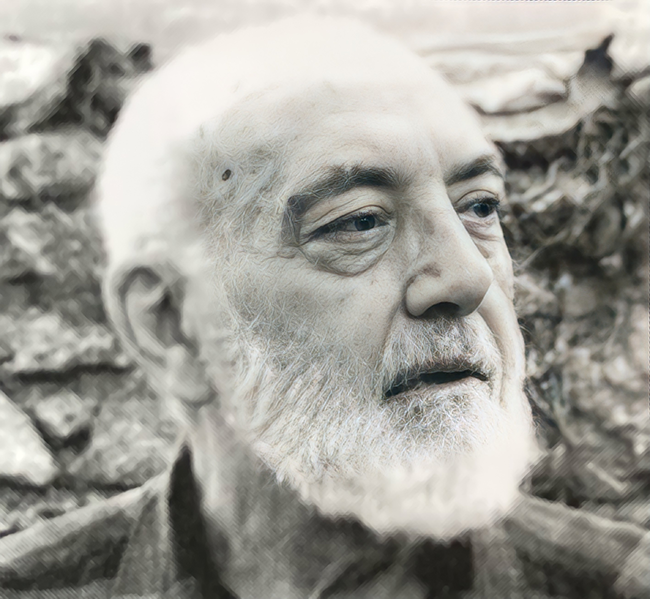 Irish poet Thomas Kinsella