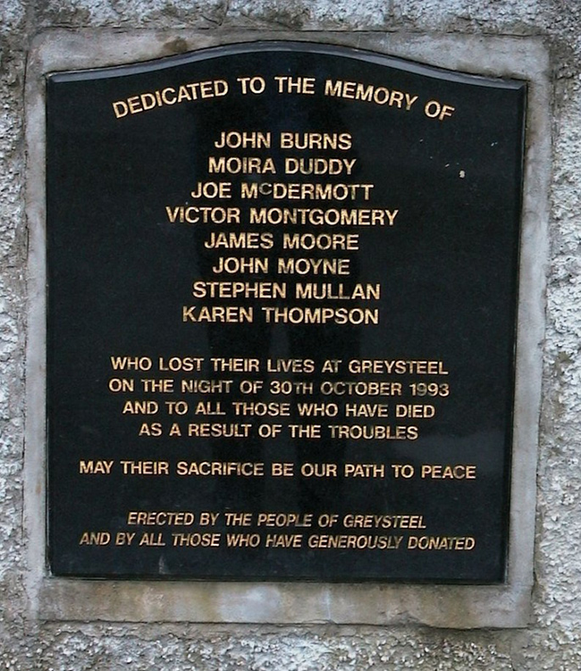Greysteel monument