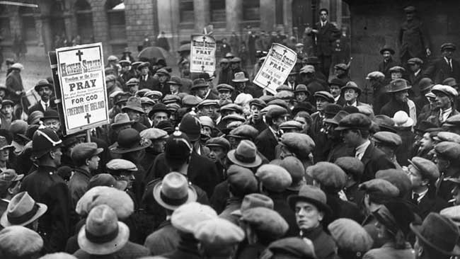 1923 Hunger Strike protest