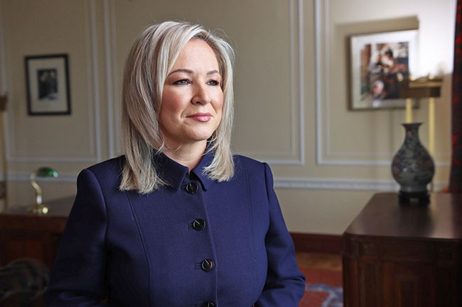 First Minister, Sinn Féin Vice President Michelle O’Neill