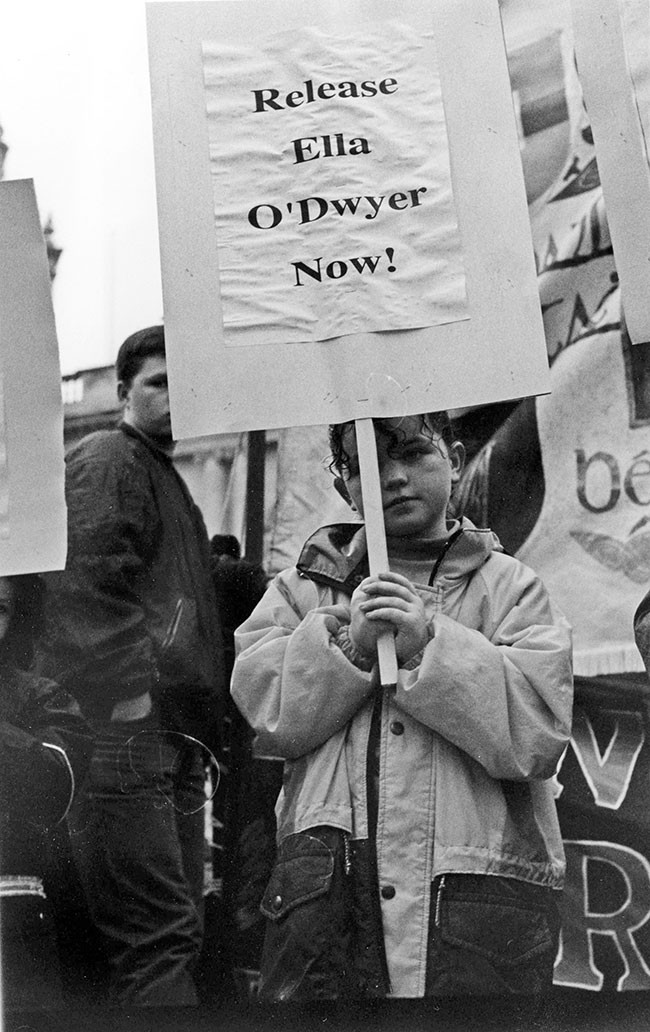 Ella release protest