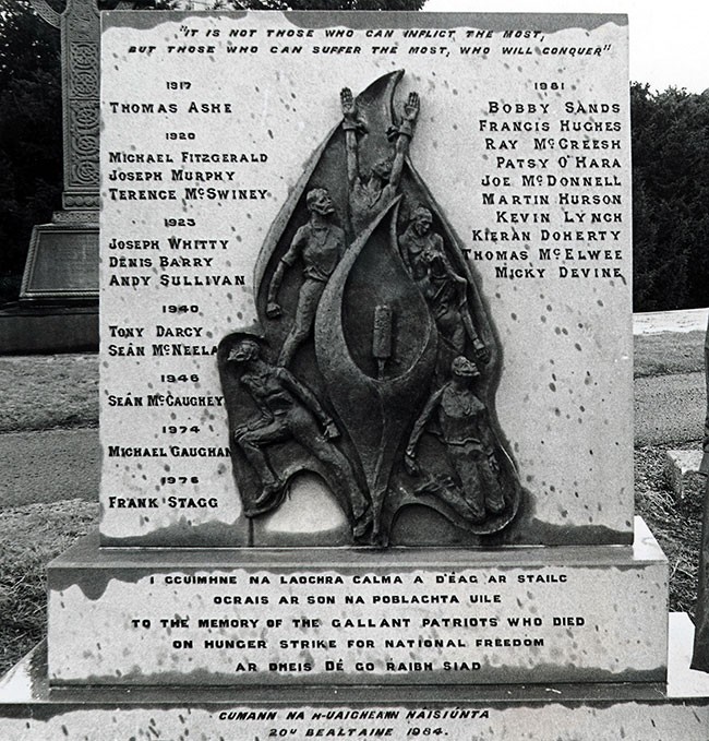 Hunger Strike tribute in Glasnevin
