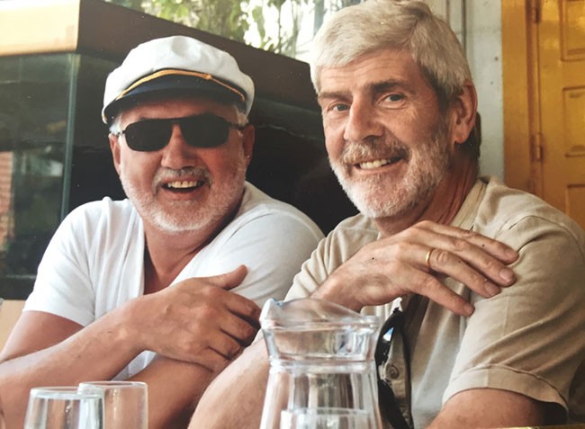 Ted Howell and Dessie Mackin