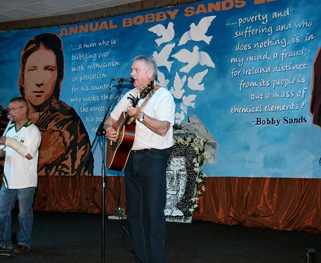 Bik at the Bobby Sands lecture 2011