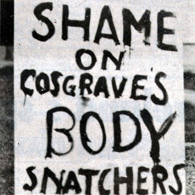 Shame on Cosgrave
