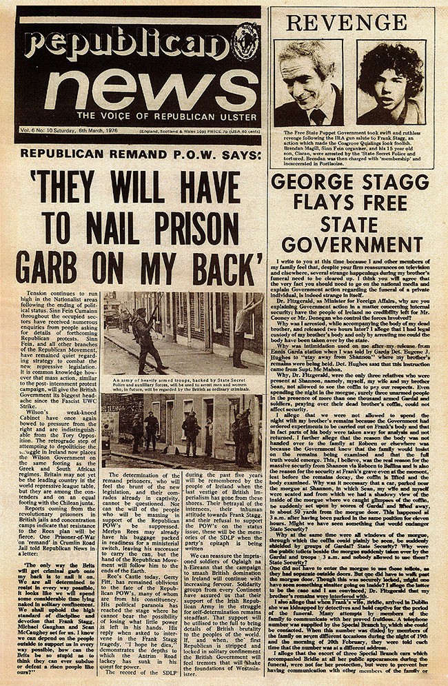 criminalisation Rep News 6 March 1976